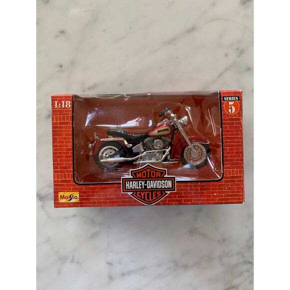 NIB Harley Davidson Model Maisto 1:18 Series 5 Motorcycle Toy - Picture 1 of 6